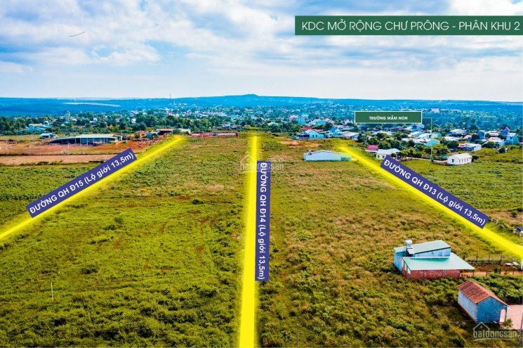 Bán đất có sổ tại trung tâm Gia Lai, Huyện Chư Prông đã có sổ đỏ chỉ 450 triệu/lô, đường Hùng Vương 4
