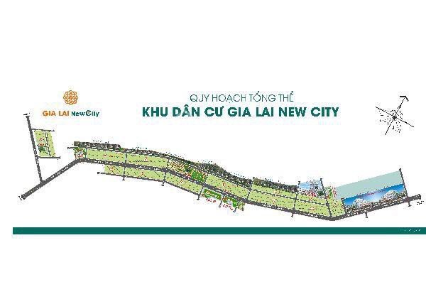 Bán đất Gia Lai New City ngay trung tâm thành phố Plei Ku 2