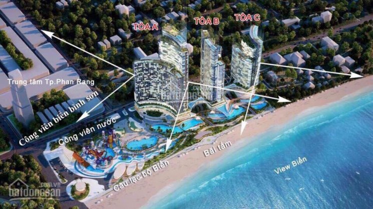 Căn hộ nghỉ dưỡng Sunbay Park Phan Rang cam kết lợi nhuận 10%/năm chỉ với 400tr. Hotline 0973383895