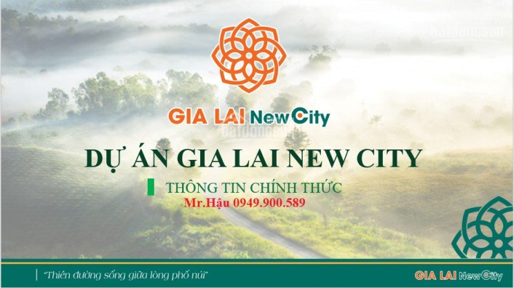 Chính thức mở bán 979 nền đất siêu dự án Gia Lai New City - chỉ 239triệu/nền 1