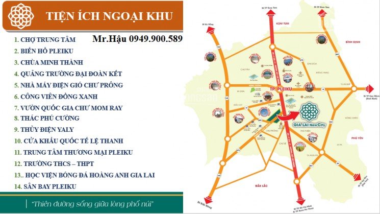 Chính thức mở bán 979 nền đất siêu dự án Gia Lai New City - chỉ 239triệu/nền 4