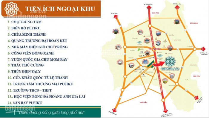 Gia Lai New City - Khu đô thị cao cấp giữa trung tâm TP Plei Ku, Gia Lai