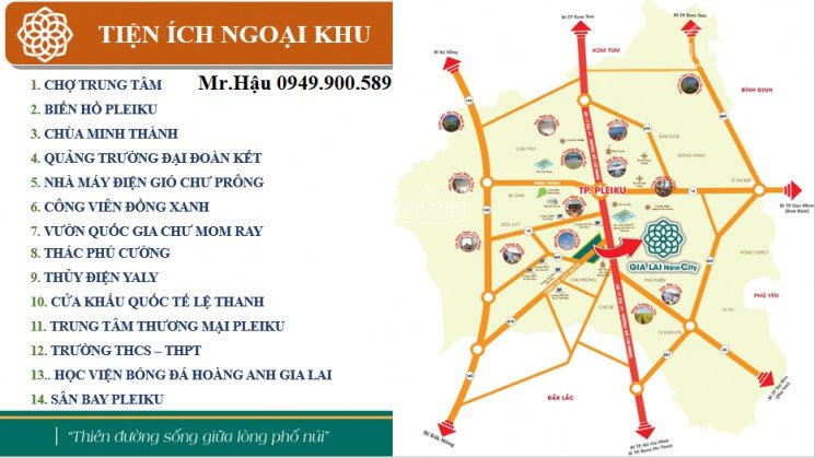 Khu nghỉ dưỡng vui chơi cao cấp Gia Lai New City chỉ có 239tr/130m2-sổ hồng riêng công chứng ngay 2