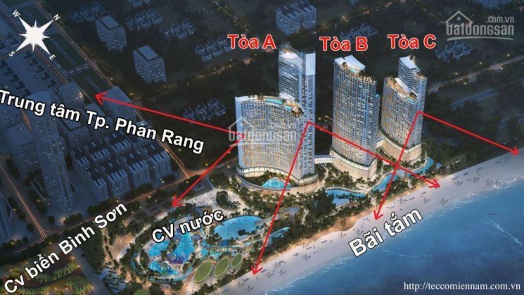 SunBay Park Hotel & Resort - Phan Rang, CĐT hiện đang mở bán những căn hộ view đẹp nhất của tòa C 1