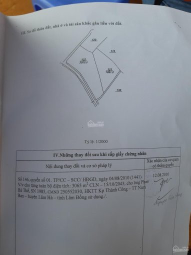 1000m2 đất Thị Trấn Nam Ban, 2 Mặt đường Betong Xe Hơi Tận Nơi Giá 850 Triệu, Sổ đỏ Trao Tay 5