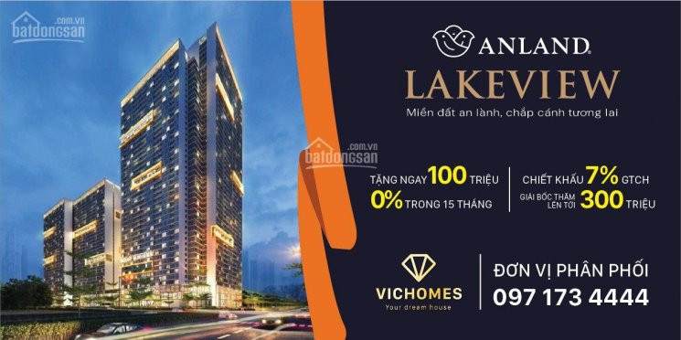 Bán Chung Cư An Land Lake View độc Quyền Quỹ Căn Ngoại Giao Rẻ Nhất Thị Trường 1