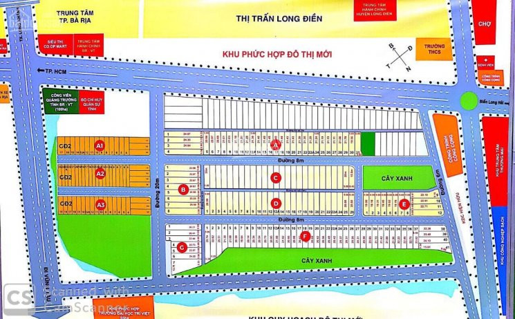 Bán Nền đất Gold City Cách Trung Tâm Thành Phố Bà Rịa 5p Chạy Xe 1