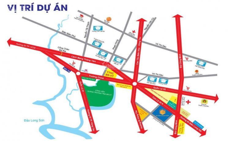 Bán Nền đất Gold City Cách Trung Tâm Thành Phố Bà Rịa 5p Chạy Xe 7