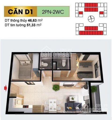 Bcons Plaza 2pn-2wc 51m2 Chỉ 450tr Nhận Nhà Lh: 0908178643 4