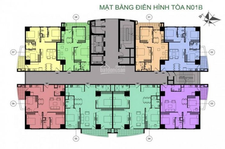 Căn Hộ 3pn Thoáng Mát, N01b K35 Tân Mai ( Chính Thức) 3