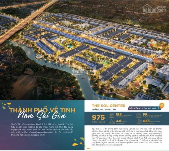 Chỉ Còn 10 Suất Nội Bộ Vị Trí đẹp Nhất Có Sổ Hồng - Kđt The Sol City Chỉ 21tr/m2/lô - 0359777130 2