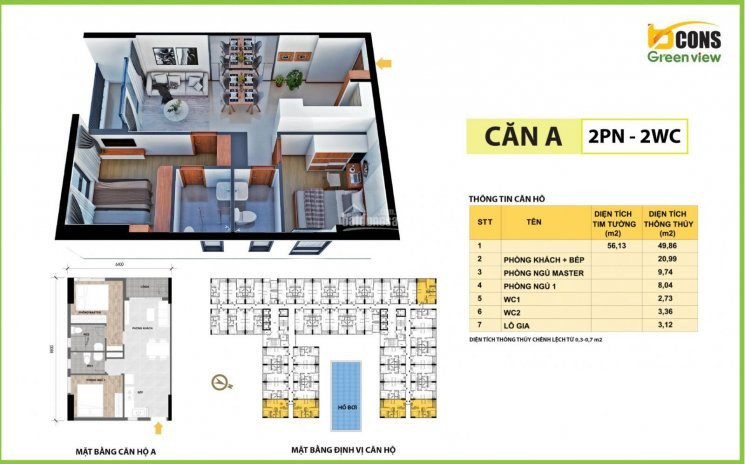 Chỉ Còn 3 Căn Bcons Green View, Khách đặt Cọc T11 Sẽ được Hưởng Giá Gốc Cđt, Ck 2 Chỉ Vàng 9999 6