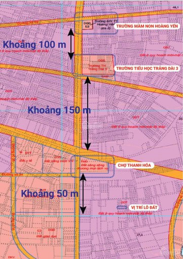 Chính Chủ Bán Lô đất Ngay Chợ Thanh Hóa, Dt 5x30m, Sổ Riêng, Quy Hoạch đất ở đô Thị 9