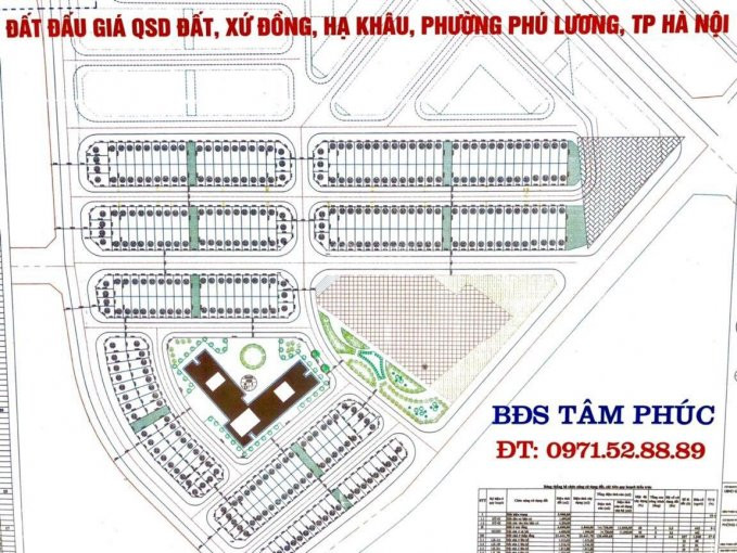 Chính Chủ Bán Lô Góc đấu Giá Hạ Khâu Phú Lương Hà đông 2