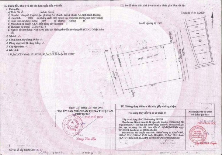 Chính Chủ Bán Nhanh 1689m2 đất An Thạnh - Thuận An, Bd, Rất đẹp, đường Xe Tải Lớn, Thông 2 đầu, Cách Cầu Trắng 500m 7