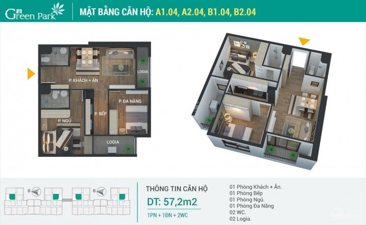 Chính Chủ Bán Nhanh Căn Hộ 2 Ngủ 2 Wc Gần đường Giải Phóng, View Hồ Linh đàm, Chỉ đóng Trước 450 Triệu 0372004000 4