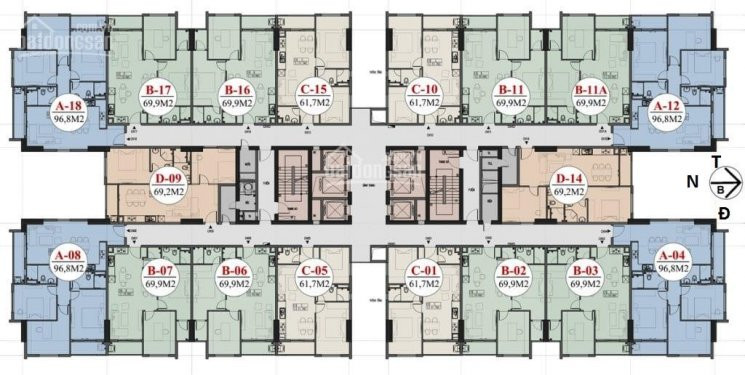 Chính Chủ Bán Nhanh Căn Hộ Chung Cư Thăng Long Capital, Hoài đức Căn 10 Dt 617m2 Giá Bán 1tỷ380, Lh 0989608071 1