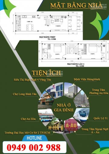 Chính Chủ Bán Nhanh Căn Nhà 1 Trệt 1 Lầu Mới Xây Hoàn Thiện đối Diện Bệnh Viên Shingmark P An Hòa Tp Biên Hòa 2