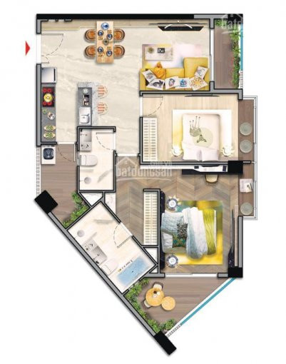 Chính Chủ Bán Nhanh Chung Cư Midtown, M8, Căn Góc 2pn 98m2 1