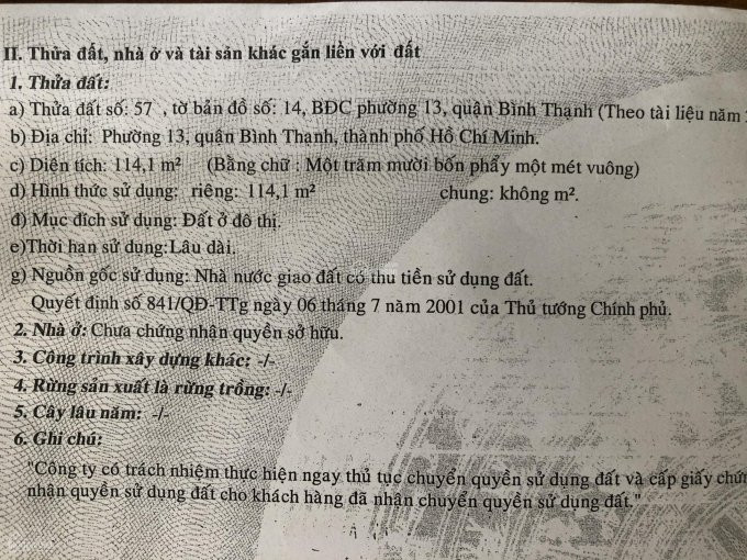 Chính Chủ Bán Nhanh đất Kdc Cao Cấp Bình Lợi Bình Thạnh 6x19m Chỉ 85 Triệu/m2 2