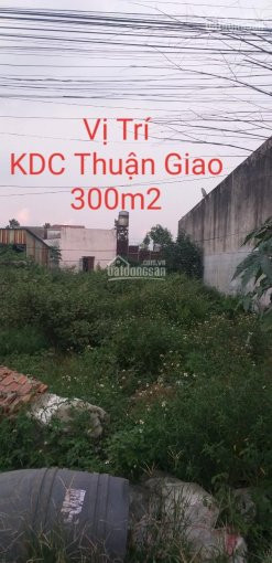 Chính Chủ Bán Nhanh đất Kdc Thuận Giao, 300m2 (10x30m) Xây Biệt Thự, Làm Kho, đối Diện Công Viên, Gần đường Chợ 5