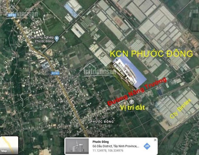 Chính Chủ Bán Nhanh đất Thổ Cư đối Diện Chợ Tự Phát đường Nông Trường (10x36m), Cách Kcn Phước đông 100m 1