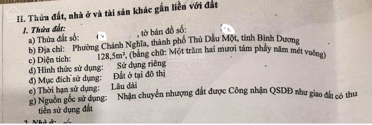 Chính Chủ Bán Nhanh Nhà Mặt Tiền Cmt8, P Chánh Nghĩa, Thủ Dầu Một, Bình Dương, Dt 128,5m2, 5xm25m, Giá Rẻ 11 Tỷ 1