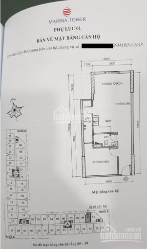 Chính Chủ Cần Bán Căn Hộ Mirina Tower,  Căn 50m2, Giá: 15 Tỷ 1