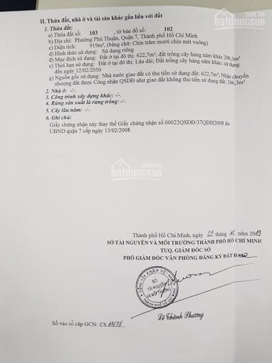 Chính Chủ Cần Bán đất Sổ đỏ Mặt Tiền đường đào Trí Ngay Gần Chung Cư An Gia Riverside, Dt: 919m2 Giá 40 Tỷ 3