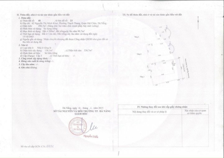 Chính Chủ Cần Bán Mt Nhà Phố Nguyễn Thị Minh Khai - Trung Tâm Hải Châu - Giá Tốt Còn Tl Mạnh 3