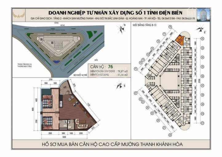 Chính Chủ Cần Bán Rẻ Căn Góc 76 Mường Thanh Khánh Hòa 04 Trần Phú Nha Trang 2