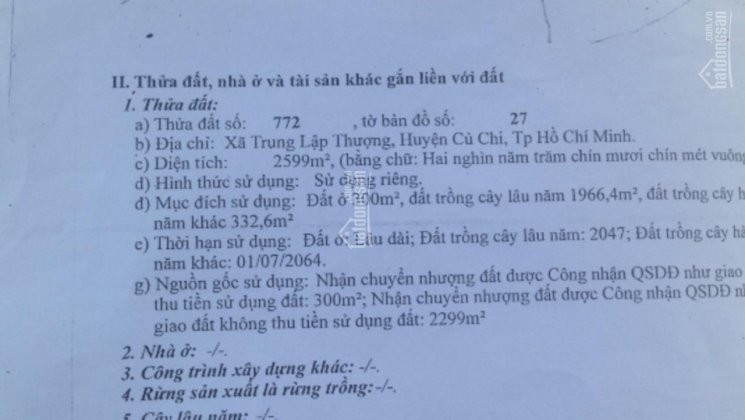 Chính Chủ Cần Tiền Bán Gấp Và Rẻ Lô đất 6356m2 đã Chuyển Thổ Cư 300m (43x147) Trung Lập Thượng, Củ Chi 6