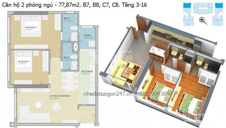 Chính Chủ Cho Thuê B10-7 Thuỷ Lợi 4, 7787m2 Góc đẹp Nhất C/c, 2pn, 2wc, Nội Thất Cơ Bản Hoặc Tl 5