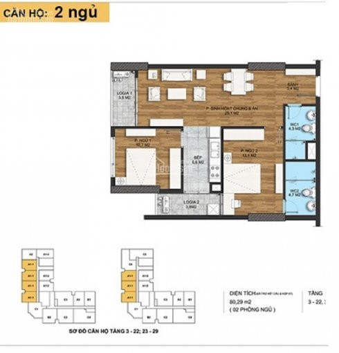 Chung Cư C22 Bộ Công An Dt 74m2, Giá 32,5 Triệu/m², 0382276666 8