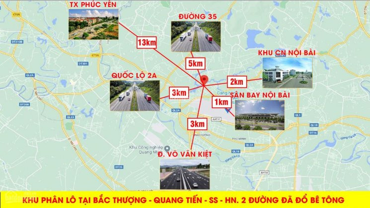 đất Rẻ Gần Sân Bay Nội Bài, Khu Cn Nội Bàiđường 8m View Hồ Thoáng Mátlh 0979040629 5