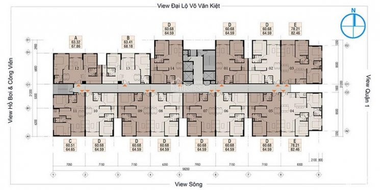 Kẹt Tiền Gửi Bán Gấp Căn Hộ West Intela Quận 8, Giá Chỉ 1,6 Tỷ/65m2, 3pn - 21 Tỷ/85m2 8