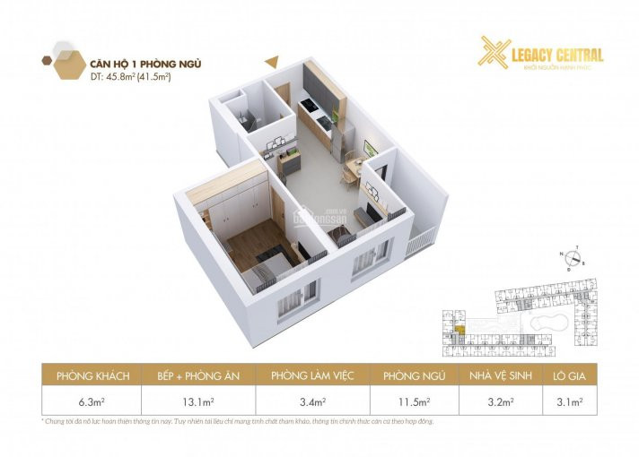 Legacy Central - Căn Hộ Không Góc Chết Giá Chỉ 850tr Ngay Tt Thuận Giao đối Diện Thcs Thuận Giao 5