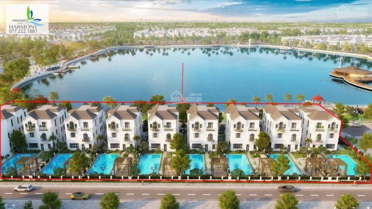 Mở Bán độc Quyền Lô đất Mặt Hồ Vip Nhất Vinhomes The Harmony - Vinhomes Riverside Lh 0772221881 2