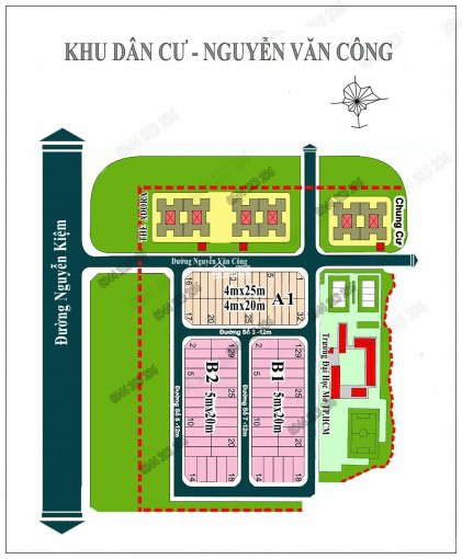 Mở Bán Dự án Mt đường Nguyễn Văn Công, P3, Gò Vấp, Kế Bên đại Học Mở, Giá 28tr/m2 Lh 0796964852 1