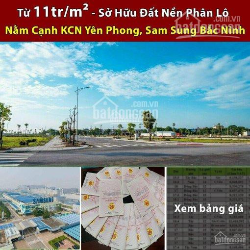 Mỏ Vàng đất Nền Yên Phong Bắc Ninh 2 Mặt đường Tl286 Và đường Ql 18 Giá Từ 10tr/m2 Lh:0948313322 1