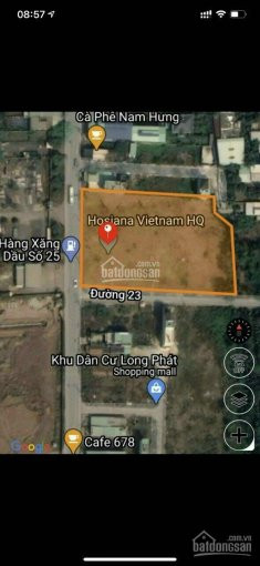 Siêu Phẩm Q9Diện Tích Thực Tế: 7000m2 (66m X 107m)Giá Bán:212 TỷLô đất 2 Mặt Tiền đườ 1