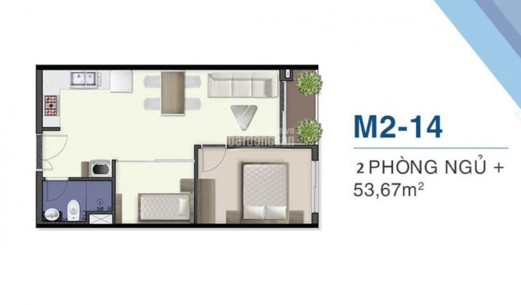 Thu Vốn Gấp Căn Hộ Q7 Saigon Riverside Complex Căn 2pn 53m2 Giá 1,7 Tỷ Bao Chuyển Nhượng 0931301767 1