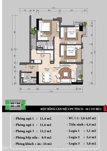 Tôi Chính Chủ Cần Bán Cắt Lỗ Cc Iris Garden, Căn 1211 Ct4, Dt 102m2, Giá 3,1 Tỷ, Lh 0961000870 2