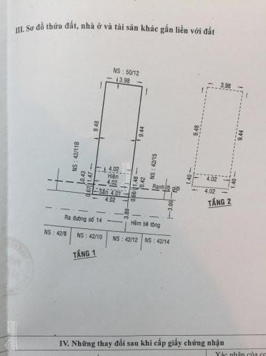 Tôi Chính Chủ Cần Bán Gấp Nhà Sổ Hồng Riêng đường Số 14, Lê Văn Quới 1