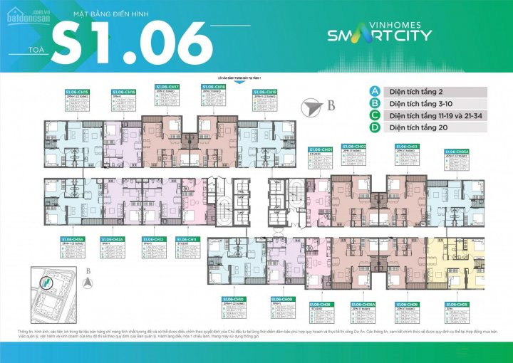 Vinhomes Smart City E đang Có Căn 3 Pn Siêu đẹp S103 Tầng Trung Ban Công đông Nam 5