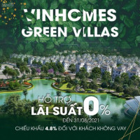 Chính Chủ Bán Nhanh Biệt Thự Siêu Vip 280m2 Dự án Vinhomes Green Villa, View Vườn Hoa Lh 0938308867