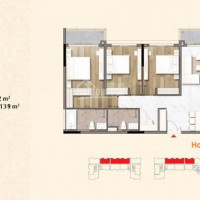 Chính Chủ Thiện Chí Bán Nhanh Căn Hộ Sarica Sala 3pn Dt 139m2, Giá 145 Tỷ