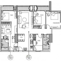 Cực Hiếm, Căn Hộ Dual Key 134m2 Chia 3pn + 1 Goldmark, Giá 25 Tr/m2 Trả Trước 30% Nhận Nhà Ngay