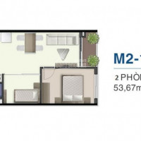 Thu Vốn Gấp Căn Hộ Q7 Saigon Riverside Complex Căn 2pn 53m2 Giá 1,7 Tỷ Bao Chuyển Nhượng 0931301767