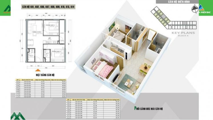 Bán Căn Hộ 2 Ngủ,s= 62 M2giá 1250 Tỷbao Phí Full đồ Dự án Hh2 Xuân Mai Complex Dương Nội 2